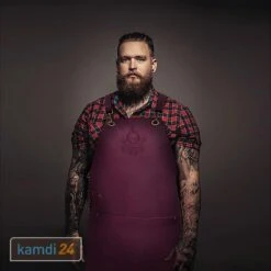 Rock'n'Rubs Grillschürze Leder Lila -Küche Grill Laden rocknrubs grillschuerze leder lila 23887 m 1