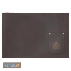 Rock'n'Rubs Tisch-Set Aus Leder Braun