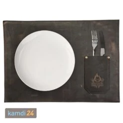 Rock'n'Rubs Tisch-Set Aus Leder Cognac Crunch 8 Rock'n'Rubs Tisch-Set Aus Leder Cognac Crunch -Küche Grill Laden rocknrubs tisch set aus leder cognac crunch 23969 m 1