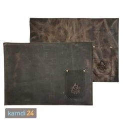 Rock'n'Rubs Tisch-Set Aus Leder Cognac Crunch 9 Rock'n'Rubs Tisch-Set Aus Leder Cognac Crunch -Küche Grill Laden rocknrubs tisch set aus leder cognac crunch 23969 m 2