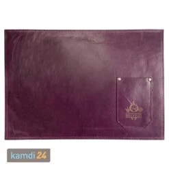 Rock'n'Rubs Tisch-Set Aus Leder Lila