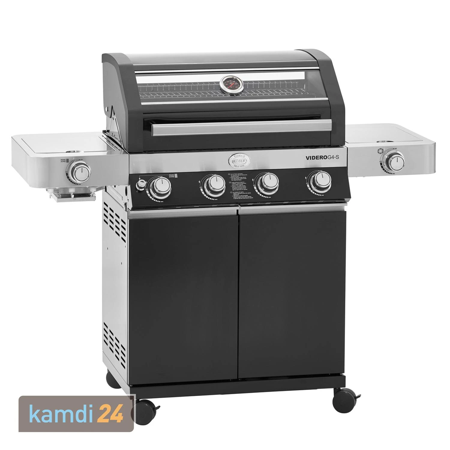 Rösle RÖSLE BBQ-Station Videro G4-S Vario+ Aktuelles Modell Schwarz Gasgrill + Drehspieß 4 Rösle RÖSLE BBQ-Station Videro G4-S Vario+ Aktuelles Modell Schwarz Gasgrill + Drehspieß – Bild 2