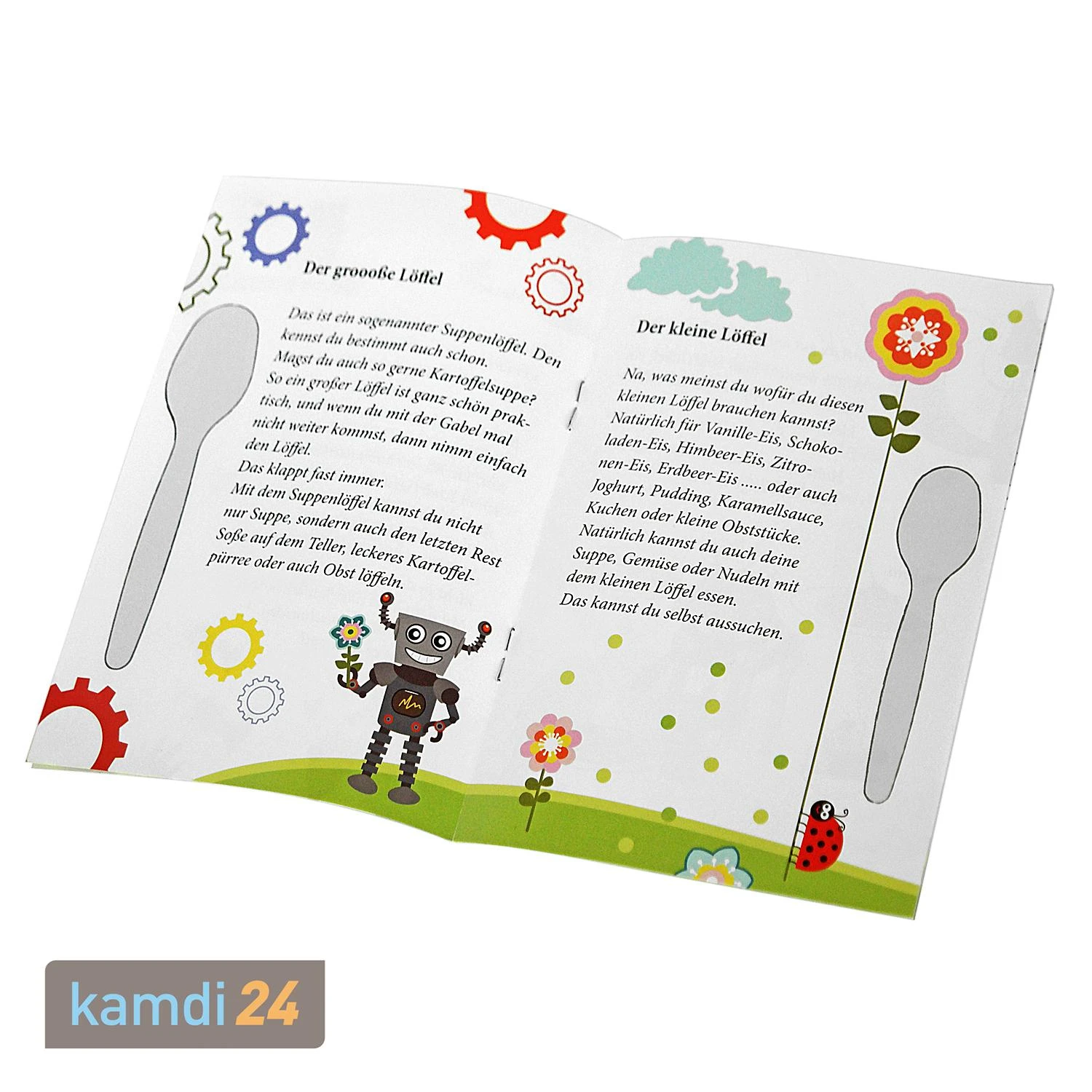 Rösle RÖSLE Kinderbesteck Kleiner Roboter Set 4-tlg. 11 Rösle RÖSLE Kinderbesteck Kleiner Roboter Set 4-tlg. – Bild 9