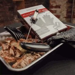 SANTOS Pulled Pork Set, 3-teilig | Pulled Beef | Fleischkrallen Set -Küche Grill Laden santos pulled pork set 5 teilig 2cc866d61b4c2791e680332855da709b