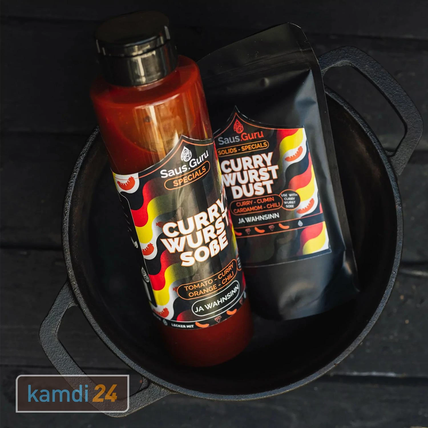 Saus.Guru Solids Currywurst Dust 160 G BlackBag 5 Saus.Guru Solids Currywurst Dust 160 G BlackBag – Bild 3