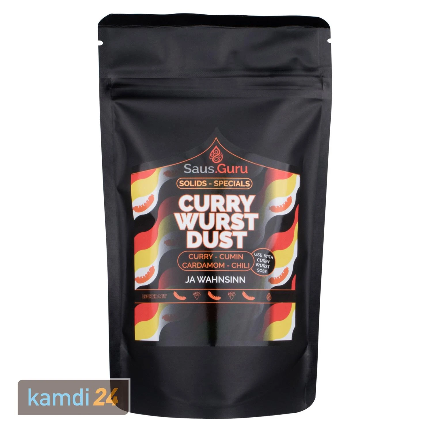 Saus.Guru Solids Currywurst Dust 160 G BlackBag 3 Saus.Guru Solids Currywurst Dust 160 G BlackBag