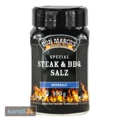 Set Camp Chef & Don Marco´s Barbecue: 25th Anniversary Cast Iron Set, 4 BBQ Gewürze & Meersalz -Küche Grill Laden set camp chef don marcos barbecue 25th anniversary cast iron set 4 bbq gewuerze meersalz 8390 m 6