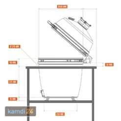 The Bastard VX Large Complete Keramikgrill -Küche Grill Laden the bastard vx large complete keramikgrill 25469 m 11