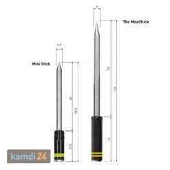 The MeatStick Einzelstick Temperaturfühler Gelb -Küche Grill Laden the meatstick einzelstick temperaturfuehler gelb 20487 m 4