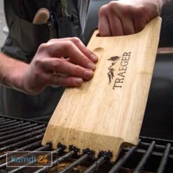 Traeger Holzschaber Für Grillroste -Küche Grill Laden traeger holzschaber fuer grillroste 15698 m 5
