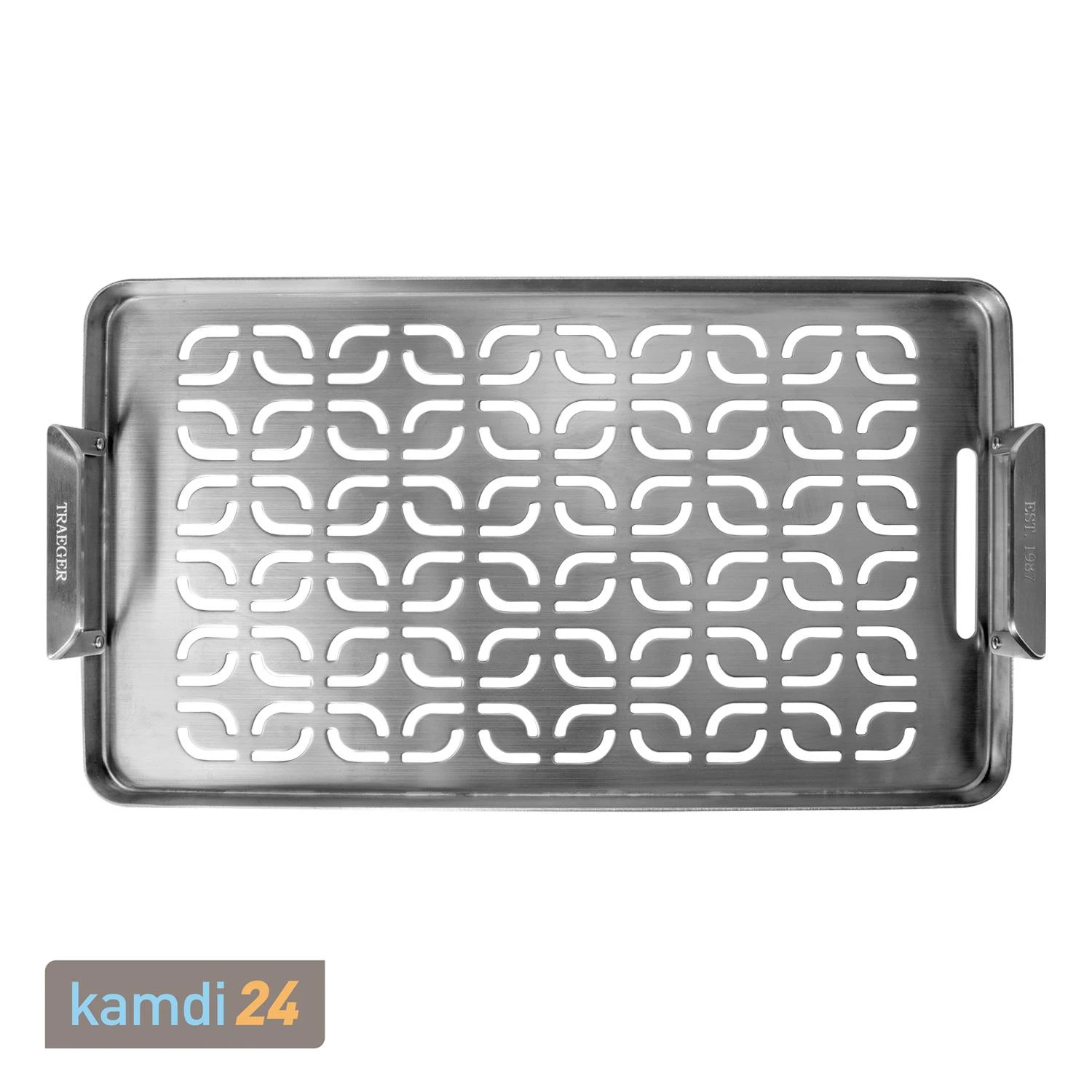 Traeger ModiFire Grillplatte Für Fisch Und Gemüse Edelstahl 4 Traeger ModiFire Grillplatte Für Fisch Und Gemüse Edelstahl – Bild 2