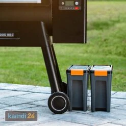 Traeger Staydry Holzpellet-Behälter Mit Deckel -Küche Grill Laden traeger staydry holzpellet behaelter mit deckel 22799 m 9