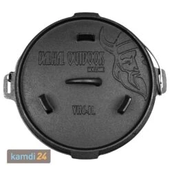 Valhal Outdoor Dutch Oven 6,1 L -Küche Grill Laden valhal outdoor dutch oven 61 l 20827 m 2
