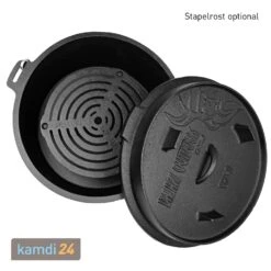 Valhal Outdoor Dutch Oven 6,1 L Mit Füßen 24 Valhal Outdoor Dutch Oven 6,1 L Mit Füßen -Küche Grill Laden valhal outdoor dutch oven 61 l mit fuessen 25149 m 10