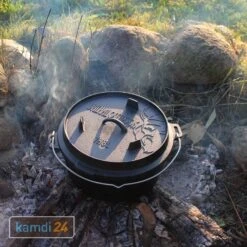 Valhal Outdoor Dutch Oven 8 L Mit Füßen -Küche Grill Laden valhal outdoor dutch oven 8 l mit fuessen 25160 m 10