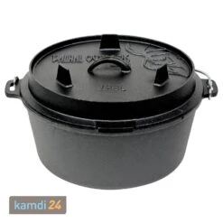 Valhal Outdoor Dutch Oven 8 L Set Inkl. Holzkiste Zur Aufbewahrung Und Deckelheber -Küche Grill Laden valhal outdoor dutch oven 8 l set inkl holzkiste zur aufbewahrung und deckelheber m 1