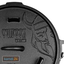 Valhal Outdoor Dutch Oven 8 L Set Inkl. Holzkiste Zur Aufbewahrung Und Deckelheber -Küche Grill Laden valhal outdoor dutch oven 8 l set inkl holzkiste zur aufbewahrung und deckelheber m 5