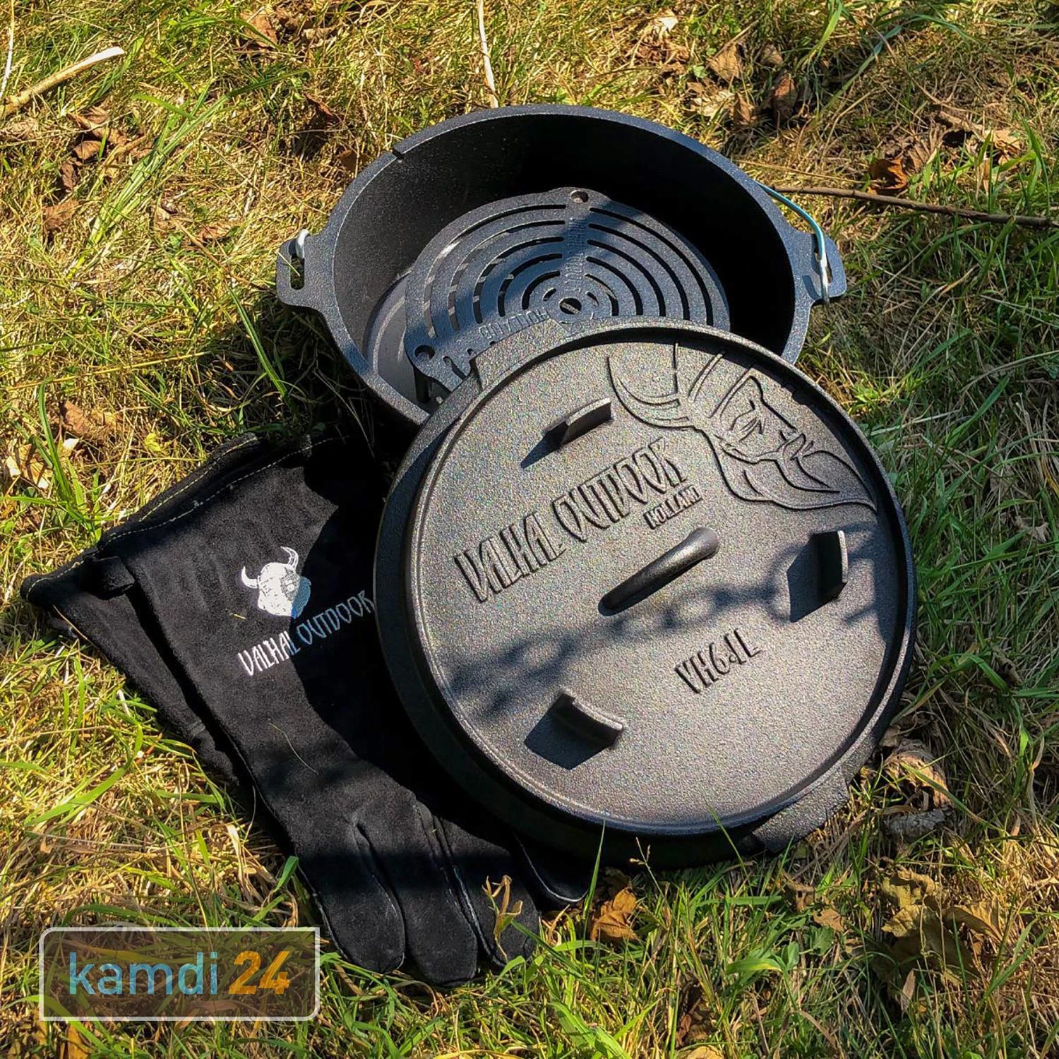 Valhal Outdoor Grillhandschuhe Aus Wildleder 4 Valhal Outdoor Grillhandschuhe Aus Wildleder – Bild 2