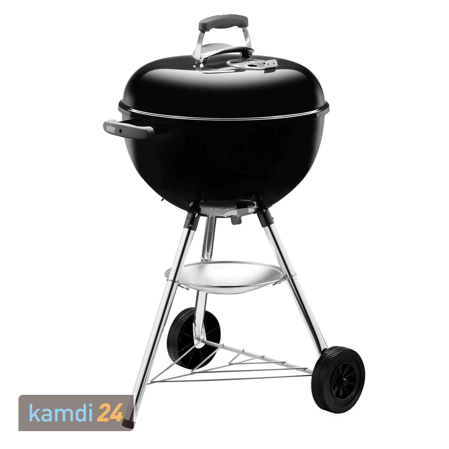 Weber Bar-B-Kettle Holzkohlegrill 47 Cm Black 4 Weber Bar-B-Kettle Holzkohlegrill 47 Cm Black – Bild 2