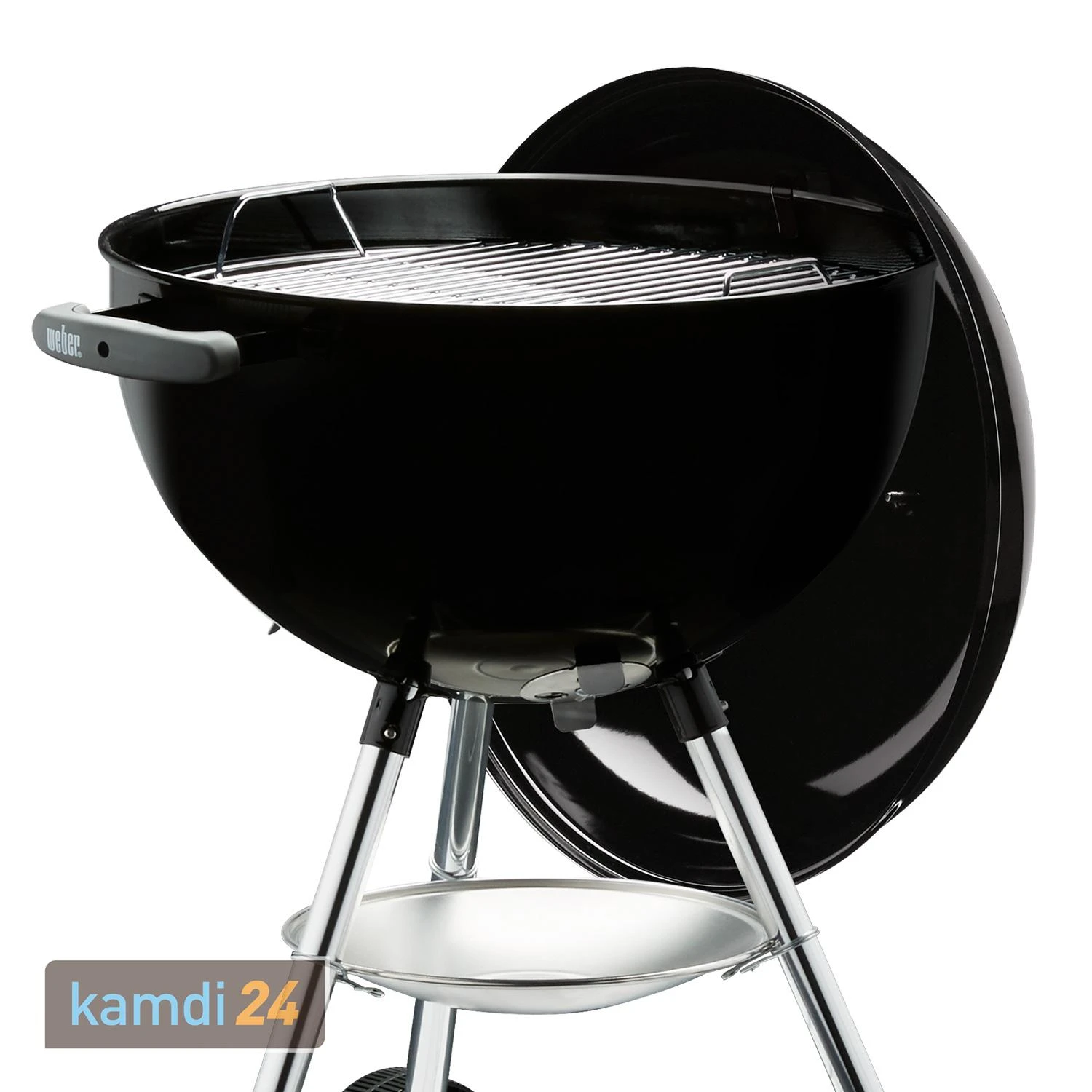 Weber Bar-B-Kettle Holzkohlegrill 47 Cm Black 8 Weber Bar-B-Kettle Holzkohlegrill 47 Cm Black – Bild 6