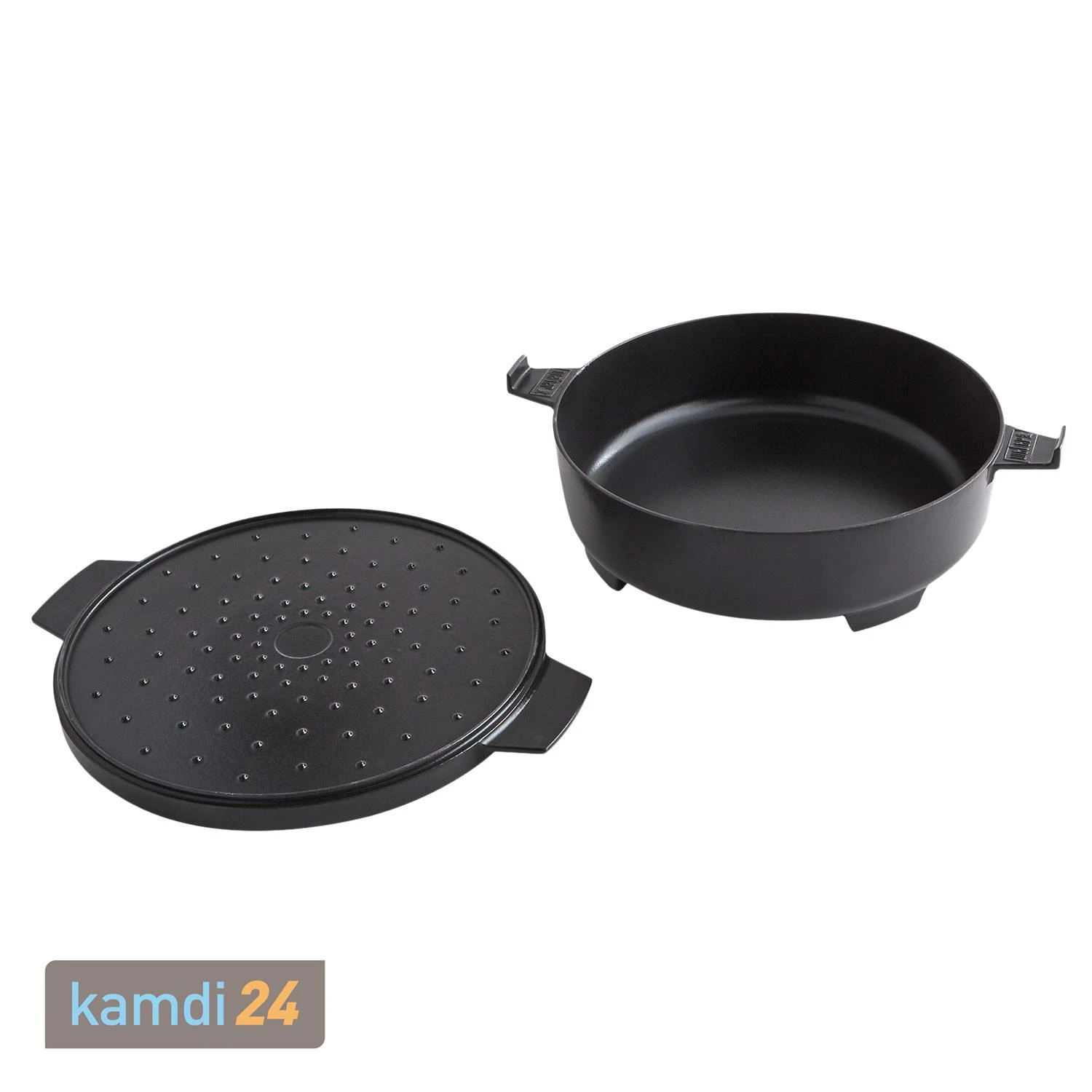 Weber CRAFTED 2-in-1 Dutch Oven 6,8 L Mit Pfanne 4 Weber CRAFTED 2-in-1 Dutch Oven 6,8 L Mit Pfanne – Bild 2