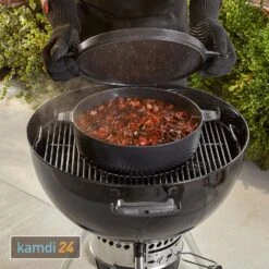 Weber CRAFTED 2-in-1 Dutch Oven 6,8 L Mit Pfanne 9 Weber CRAFTED 2-in-1 Dutch Oven 6,8 L Mit Pfanne -Küche Grill Laden weber crafted 2 in 1 dutch oven 68 l mit pfanne m 3