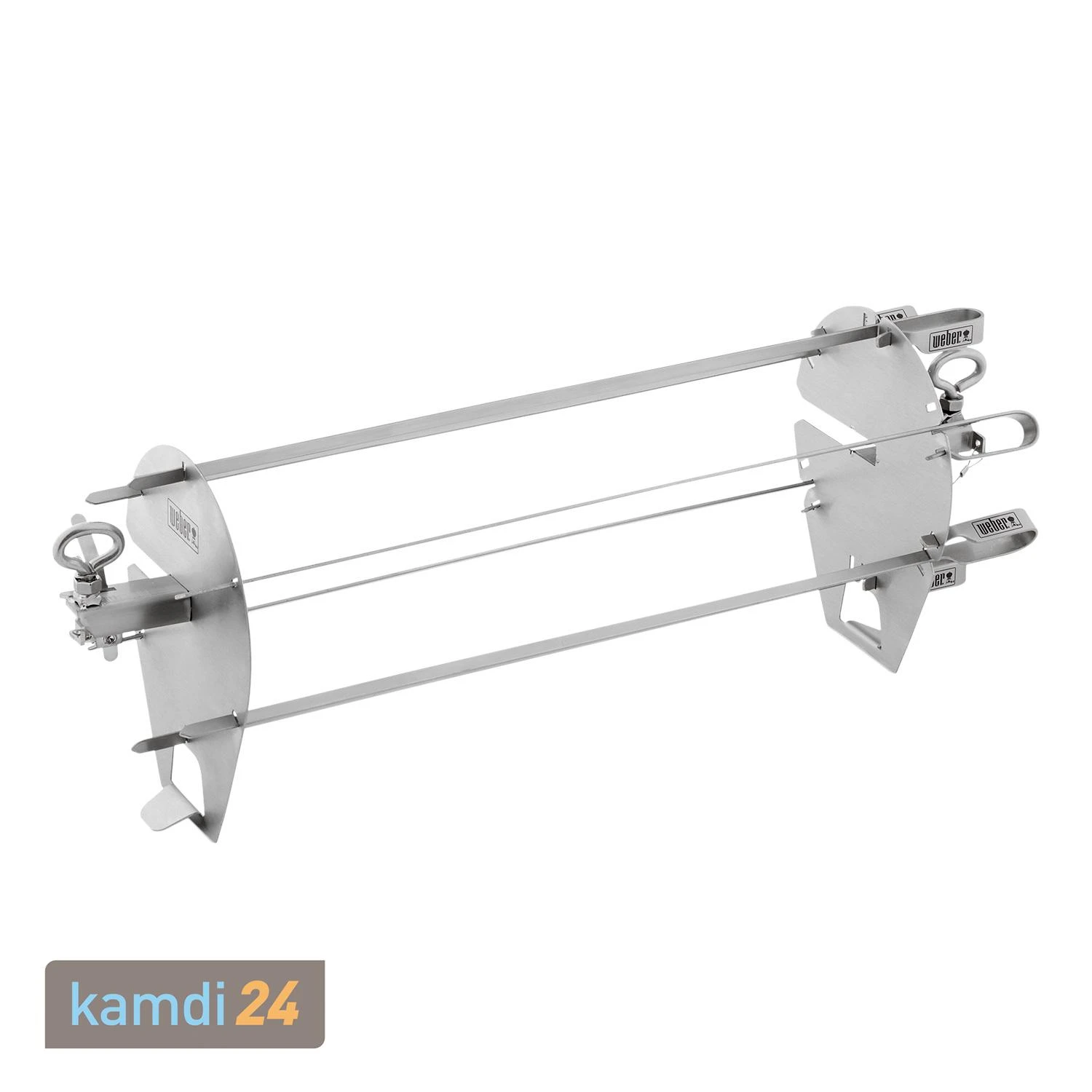 Weber CRAFTED Spieße-Set Für Drehspieße 3 Weber CRAFTED Spieße-Set Für Drehspieße