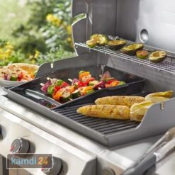 Weber Deluxe-Grillplatte Für Genesis II 300 -Küche Grill Laden weber deluxe grillplatte fuer genesis ii 300 m 2