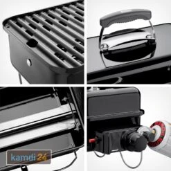 Weber Go-Anywhere Gasgrill Schwarz -Küche Grill Laden weber go anywhere gasgrill schwarz 25532 m 6