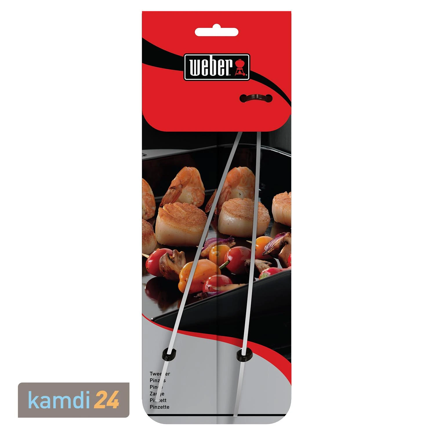 Weber Grillpinzette 4 Weber Grillpinzette – Bild 2