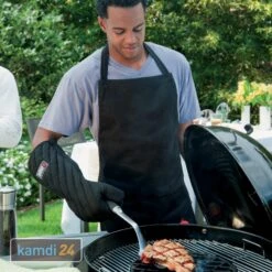 Weber Grillschürze Schwarz -Küche Grill Laden weber grillschuerze schwarz 25733 m 1