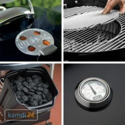 Weber Performer Deluxe GBS Holzkohlegrill 57 Cm Black -Küche Grill Laden weber performer deluxe gbs holzkohlegrill 57 cm black 25518 m 4