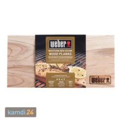 Weber Räucherbretter Zedernholz Klein -Küche Grill Laden weber raeucherbretter zedernholz klein 25818 m 1