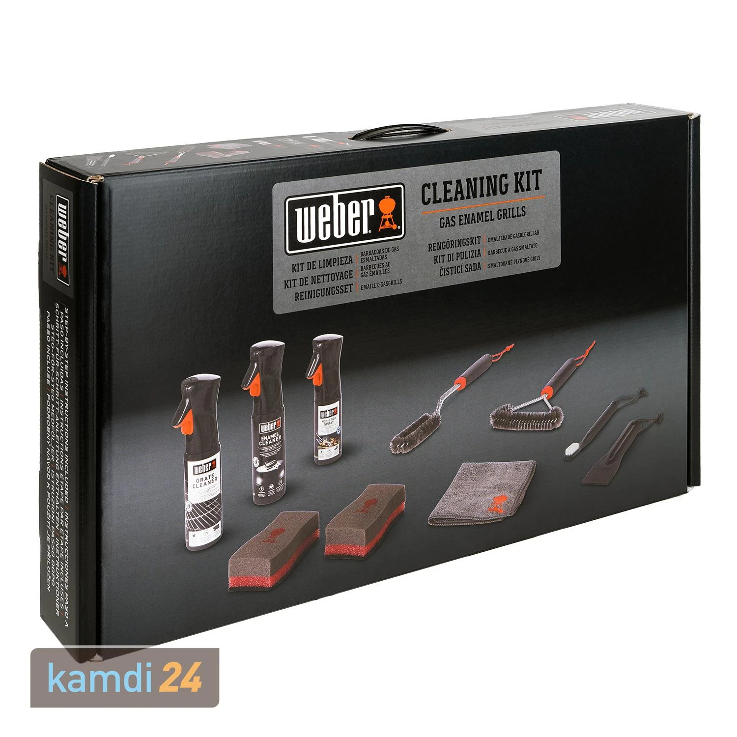 Weber Reinigungsset Für Emaille-Gasgrills 4 Weber Reinigungsset Für Emaille-Gasgrills – Bild 2