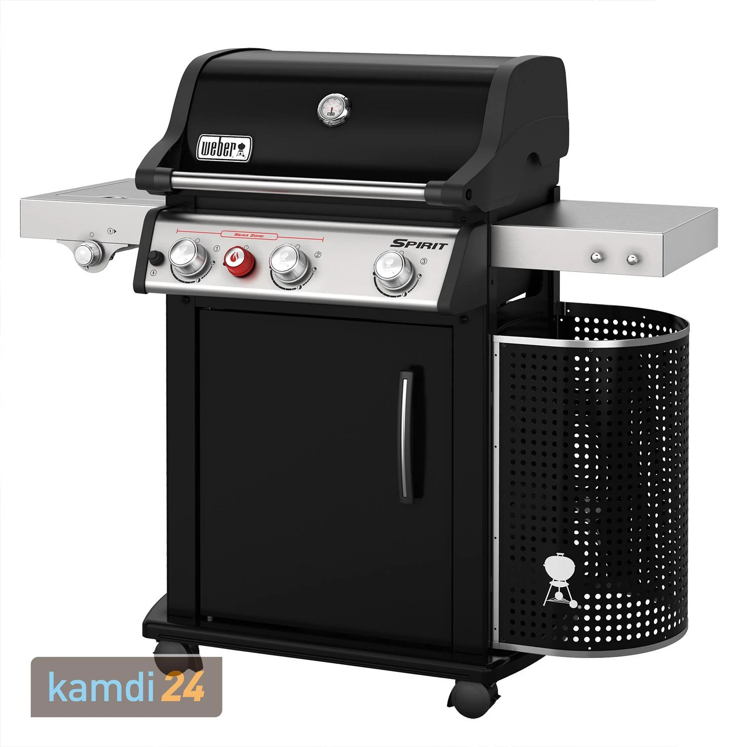 Weber Spirit Premium EP-335 GBS Gas-Grillstation Schwarz 4 Weber Spirit Premium EP-335 GBS Gas-Grillstation Schwarz – Bild 2