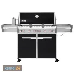 Weber Summit E-670 GBS Gas-Grillstation Schwarz