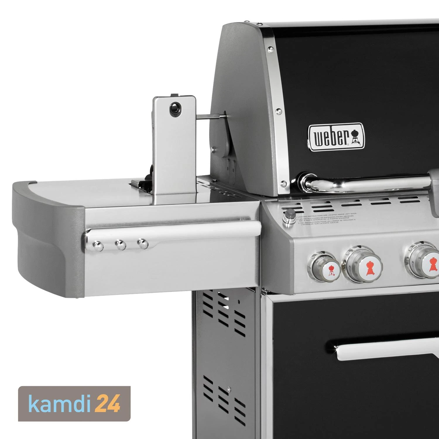 Weber Summit E-670 GBS Gas-Grillstation Schwarz 9 Weber Summit E-670 GBS Gas-Grillstation Schwarz – Bild 7