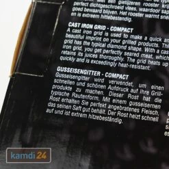 Yakiniku Gusseisenrost Mit Logo Für Keramik Grill Kamado Compact -Küche Grill Laden yakiniku gusseisenrost mit logo fuer keramik grill kamado compact 22908 m 4