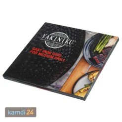 Yakiniku Gusseisenrost Mit Logo Für Keramik Grill Kamado M -Küche Grill Laden yakiniku gusseisenrost mit logo fuer keramik grill kamado m 22911 m 3