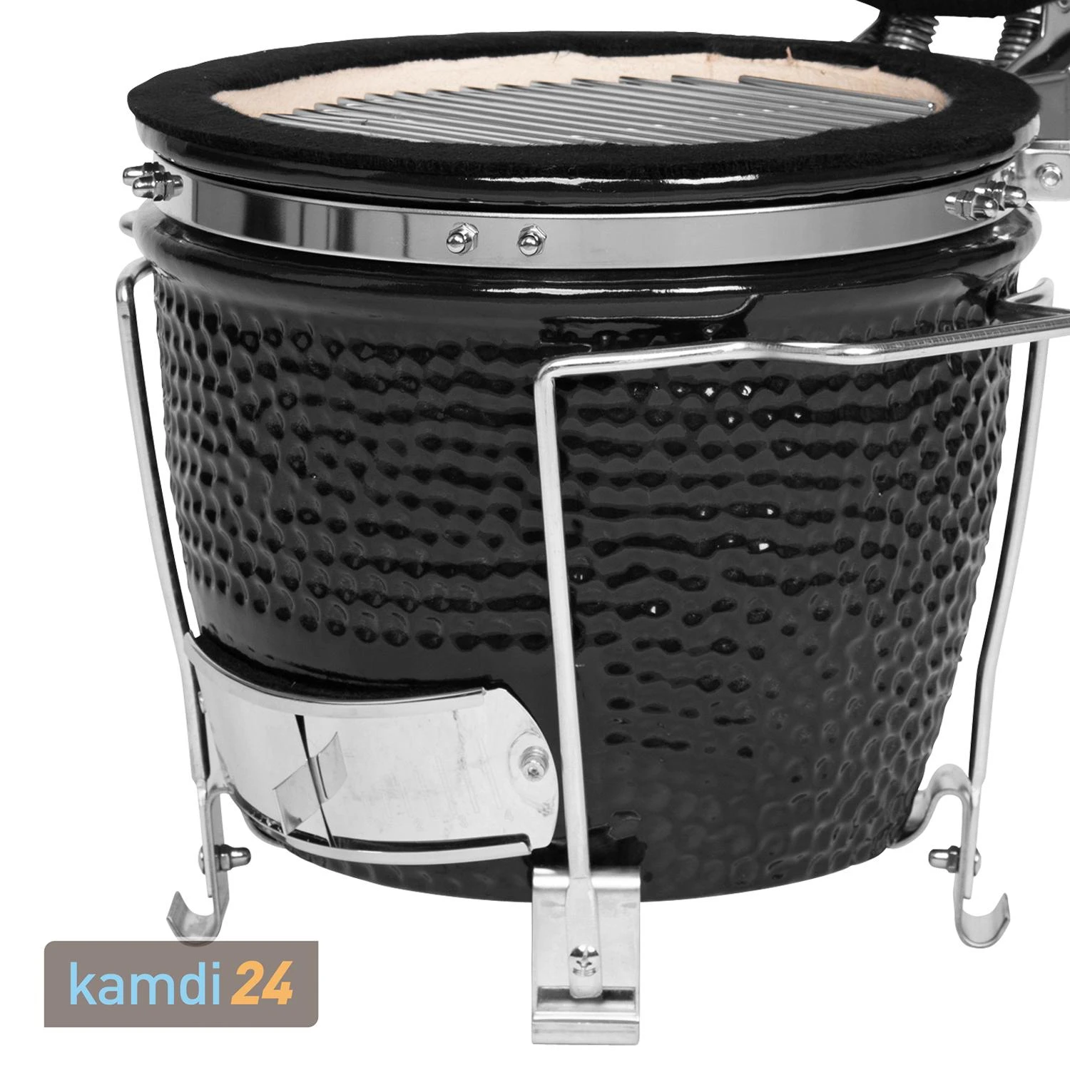Yakiniku Keramik Grill Kamado Mini 11" Inkl. Tragegestell 9 Yakiniku Keramik Grill Kamado Mini 11" Inkl. Tragegestell – Bild 7