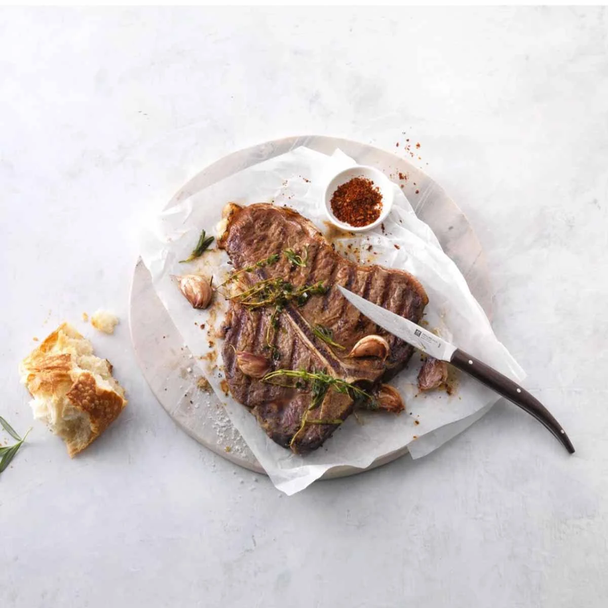 ZWILLING Steakmesserset 4er Set, Edelstahl 4 ZWILLING Steakmesserset 4er Set, Edelstahl – Bild 2